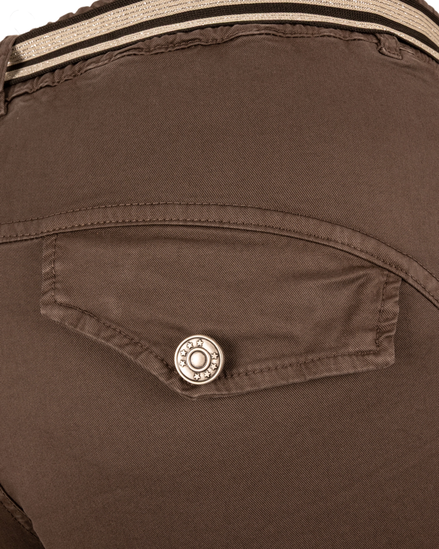 Bruine barrel broek van Gemma Ricceri - Afbeelding 5