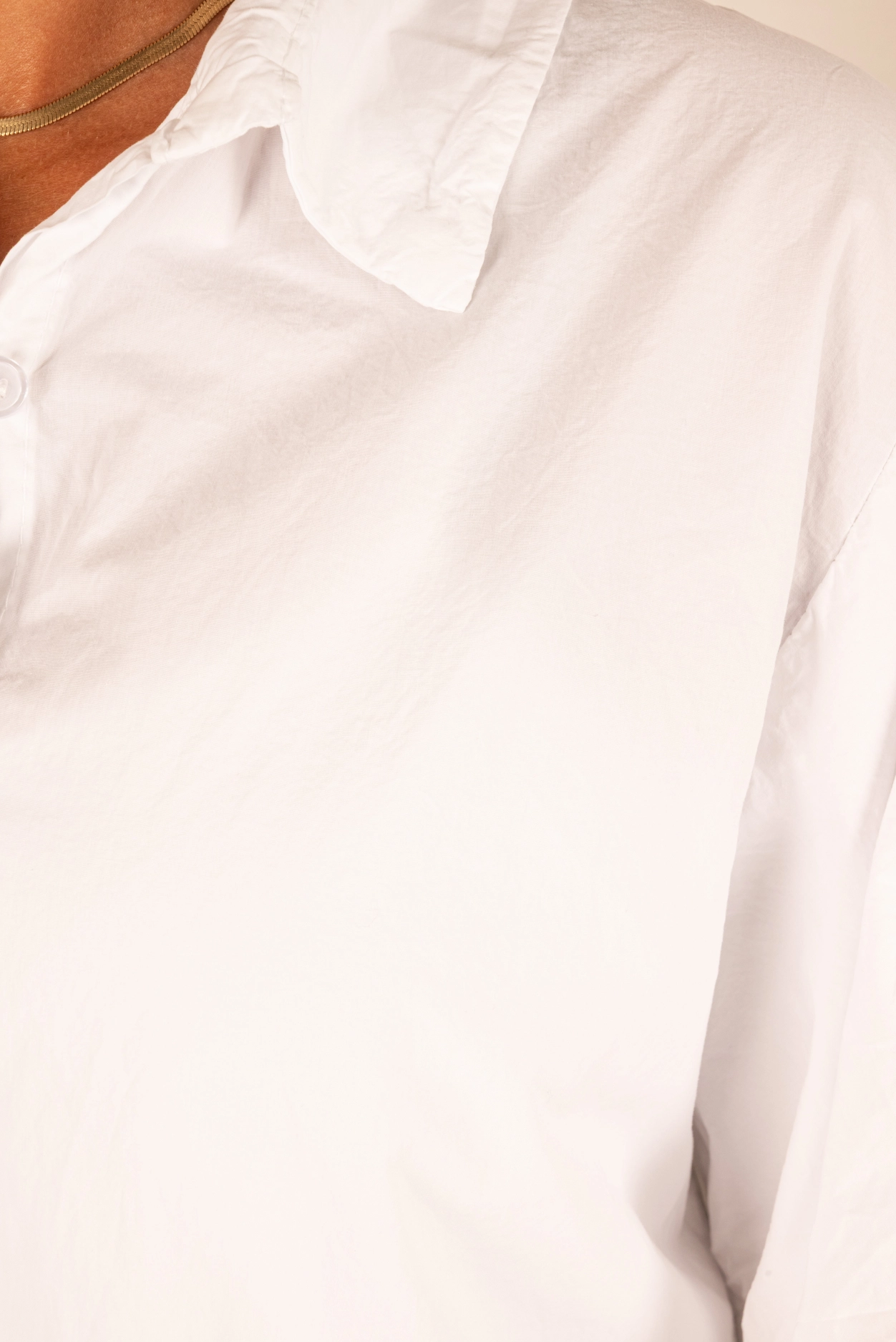 Witte blouse met pofmouw van El-Vita - Afbeelding 4