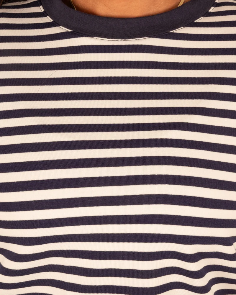 Donkerblauw/wit gestreept shirt van Gemma Ricceri - Afbeelding 4