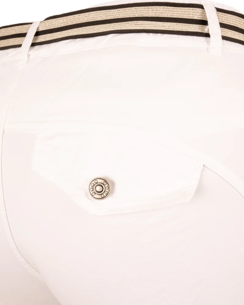 Witte barrel broek van Gemma Ricceri - Afbeelding 5