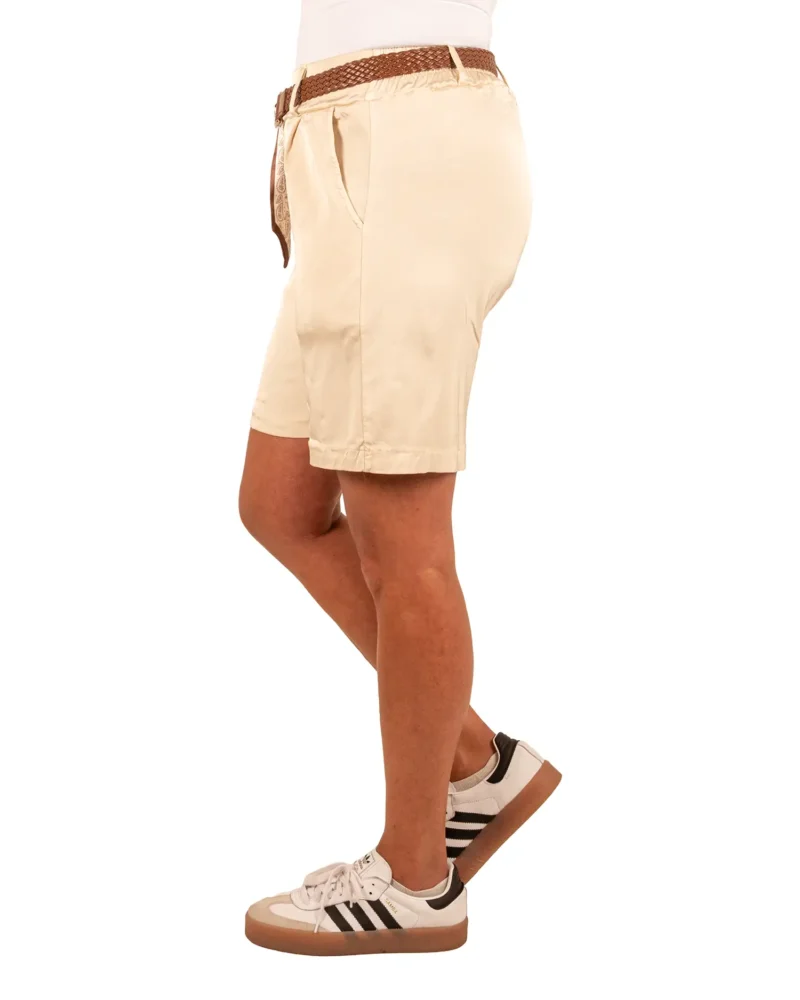 Champagne silk look short van Gemma Ricceri - Afbeelding 3