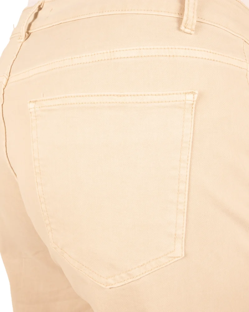 Beige baggy bermuda van Gemma Ricceri - Afbeelding 6
