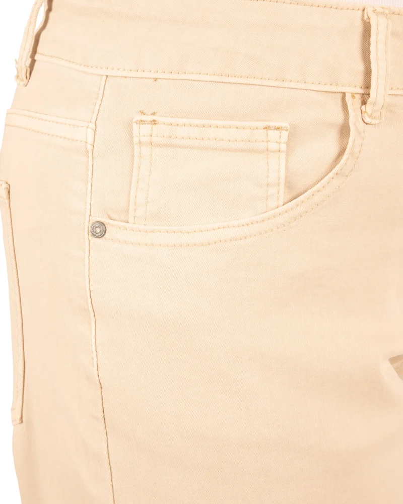 Beige baggy bermuda van Gemma Ricceri - Afbeelding 8