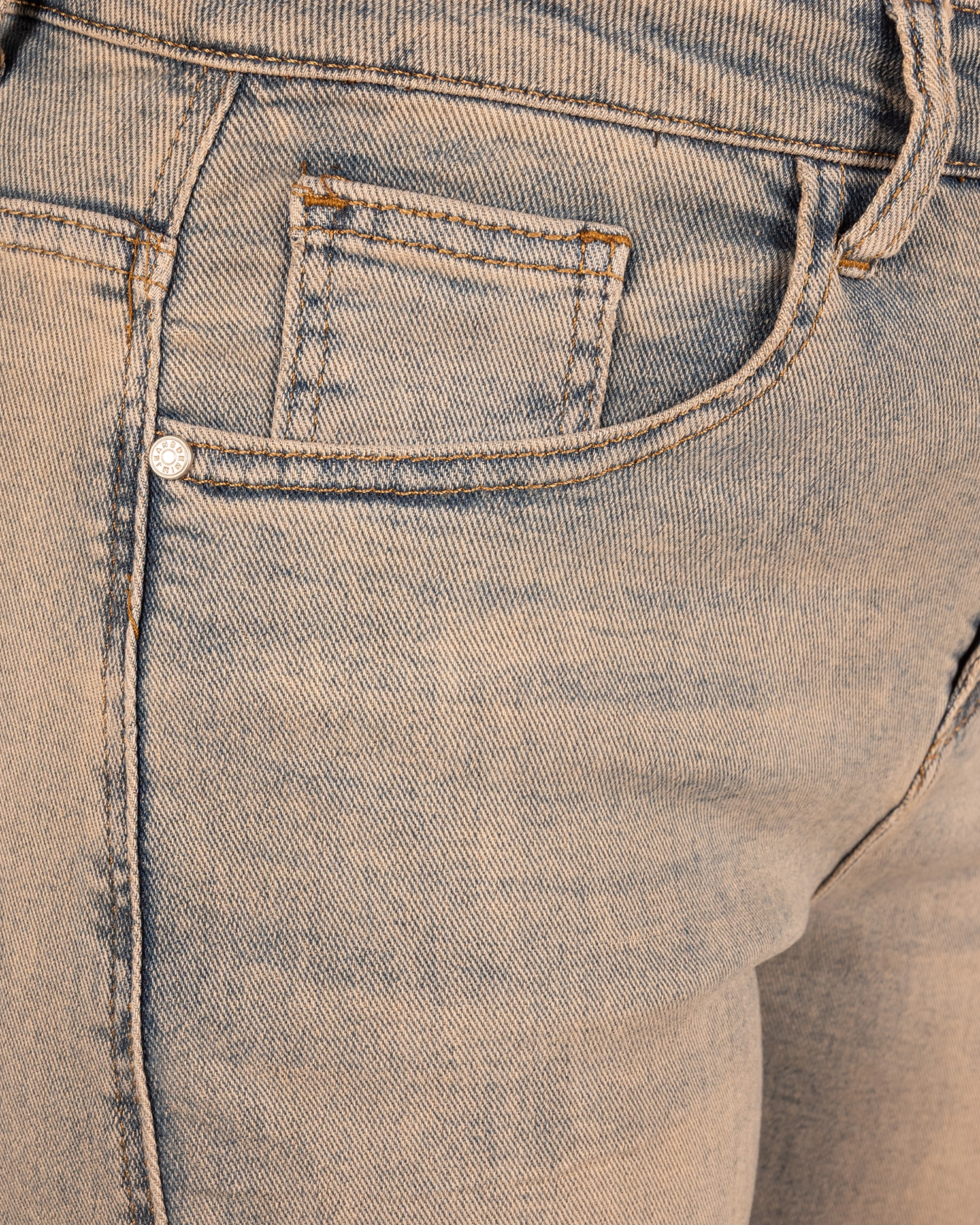 Light blue dirty wash balloon jeans van Hello Miss - Afbeelding 7