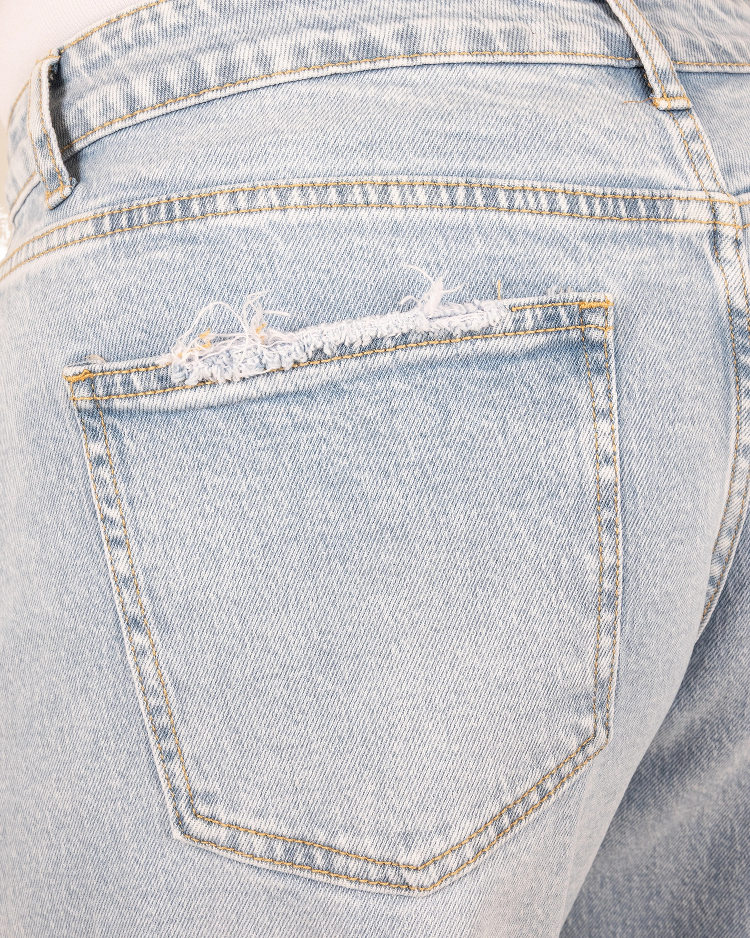 Light blue barrel wide leg jeans van Queen hearts - Afbeelding 8