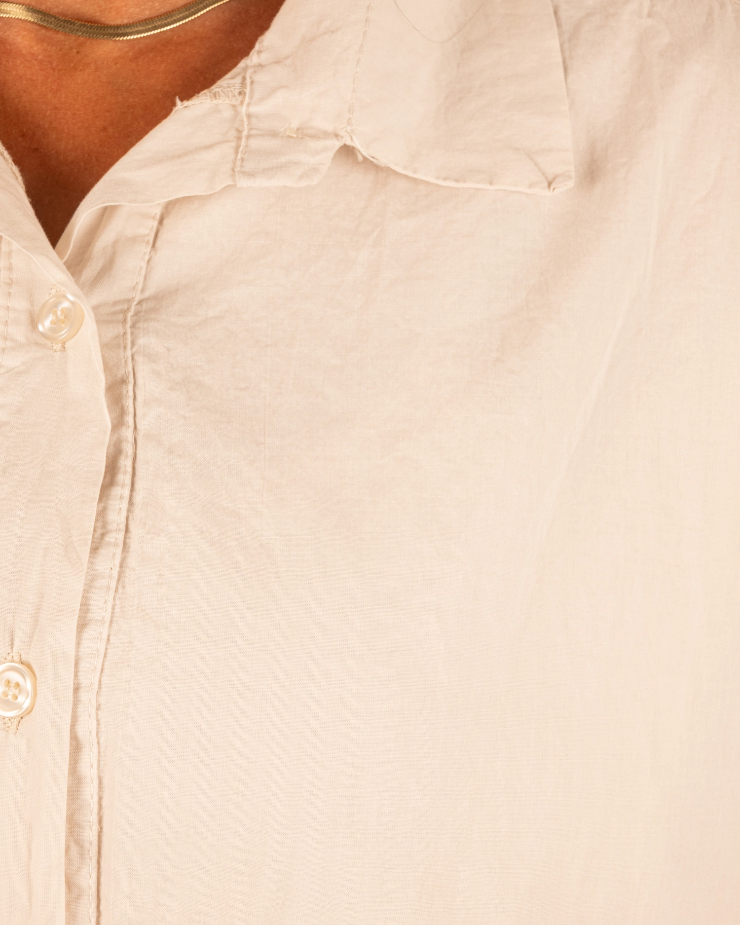 Beige ballonblouse van Up Style - Afbeelding 4