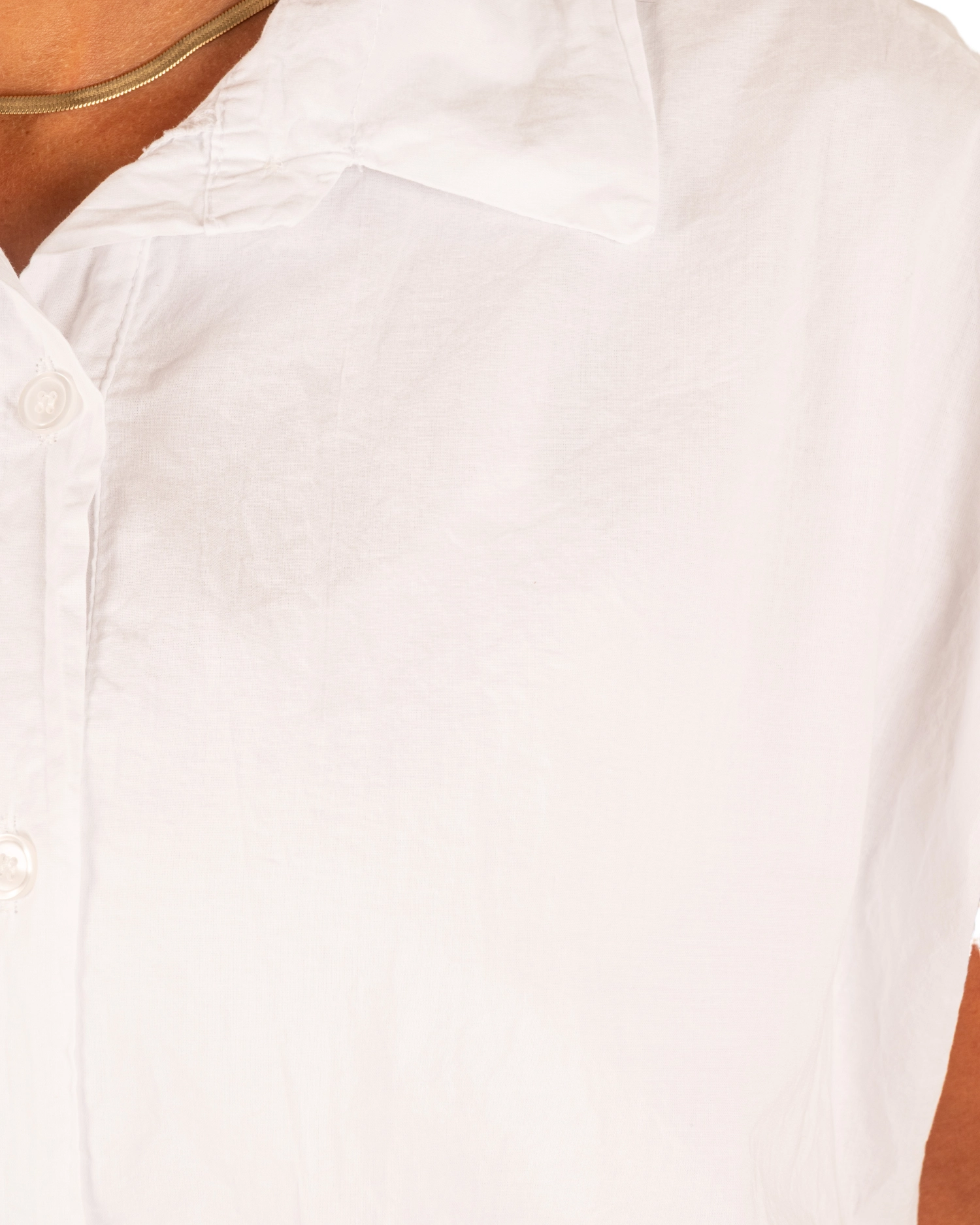 Witte ballonblouse van Up Style - Afbeelding 4