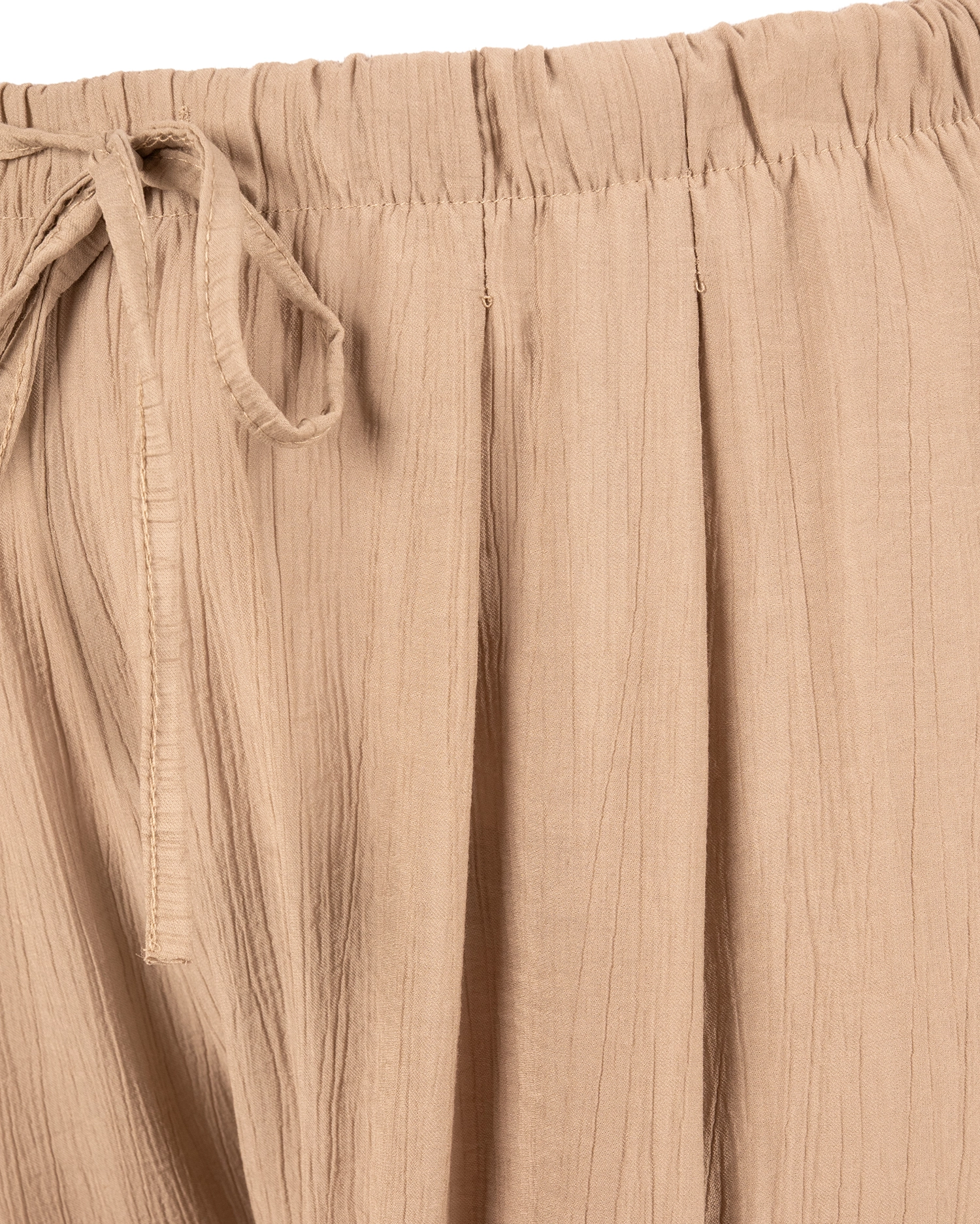 Taupe crinkle ballonbroek van Vanto - Afbeelding 5
