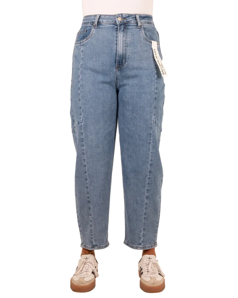 Blue balloon jeans van Hello Miss - Afbeelding 4