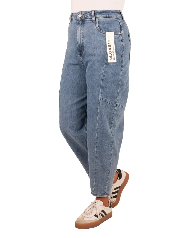Blue balloon jeans van Hello Miss - Afbeelding 2