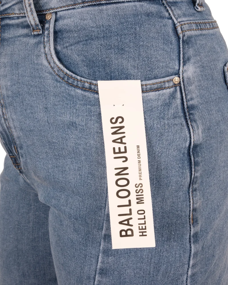 Blue balloon jeans van Hello Miss - Afbeelding 5