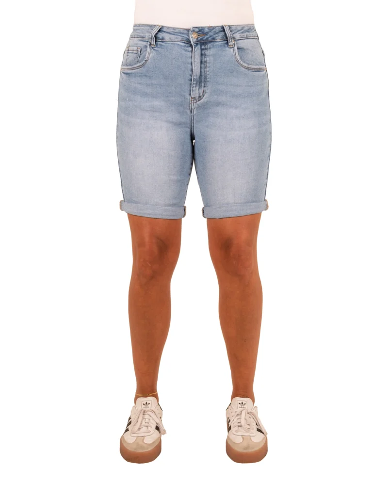Light blue high waist short van Sarah John - Afbeelding 4
