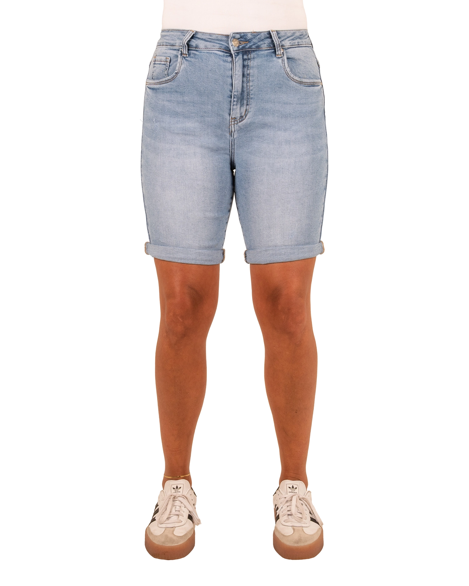 Light blue high waist short van Sarah John - Afbeelding 4