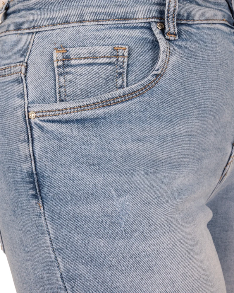 Light blue high waist short van Sarah John - Afbeelding 6
