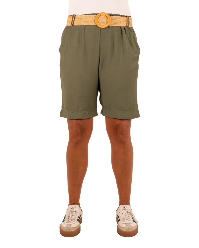 Groene short van HK&City - Afbeelding 3