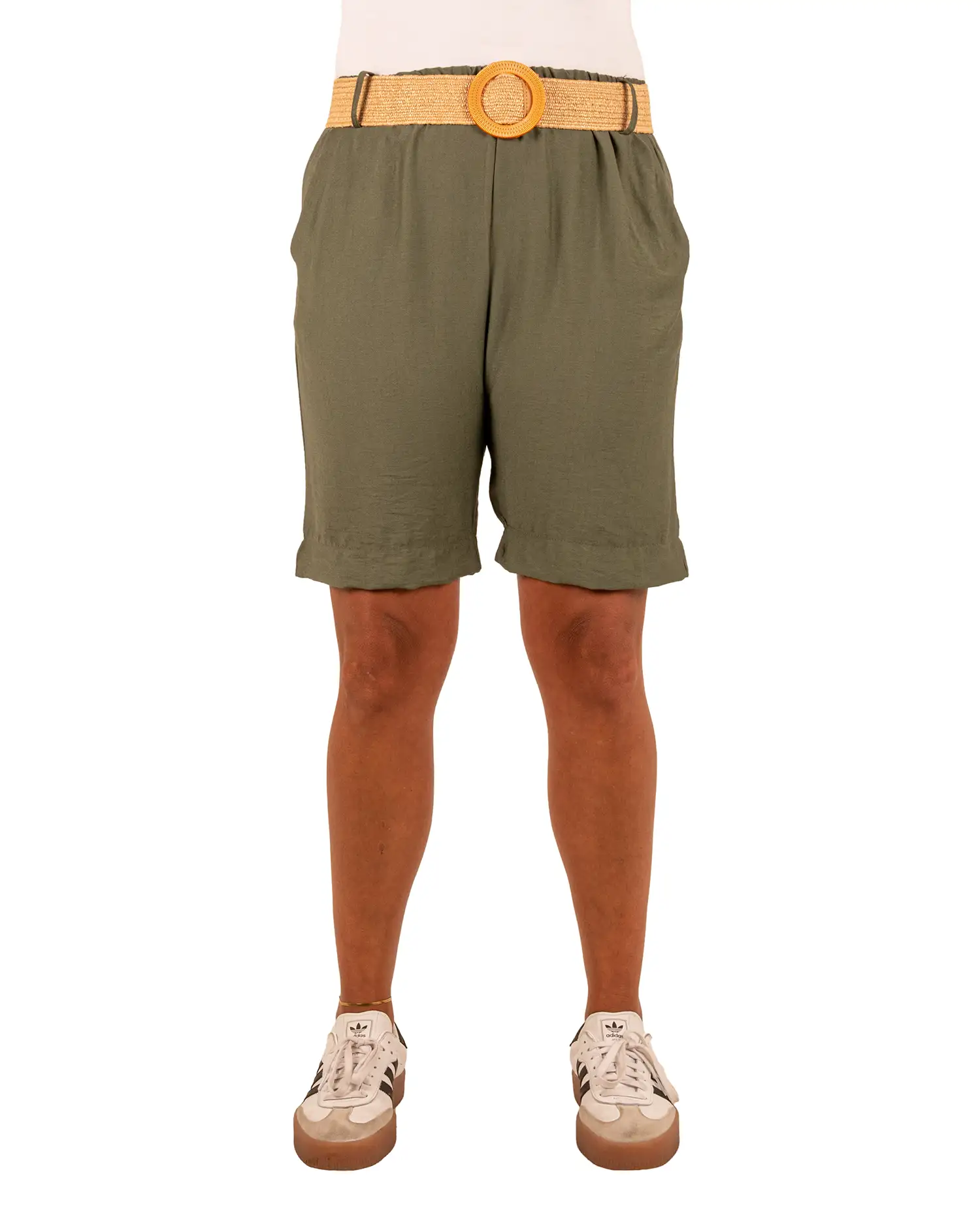 Groene short van HK&City - Afbeelding 3