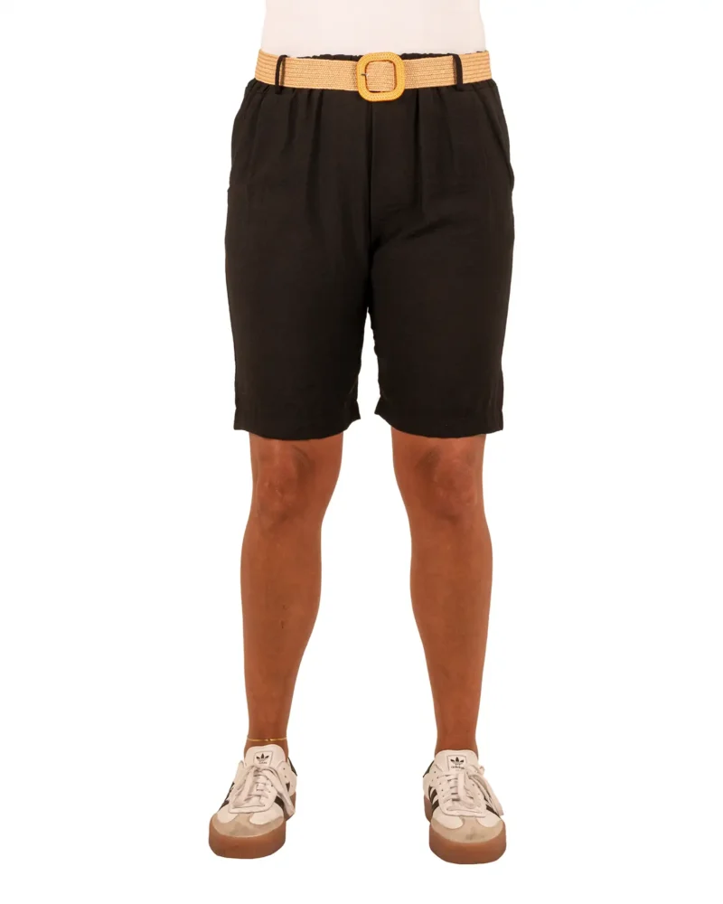 Zwarte short van HK&City - Afbeelding 3