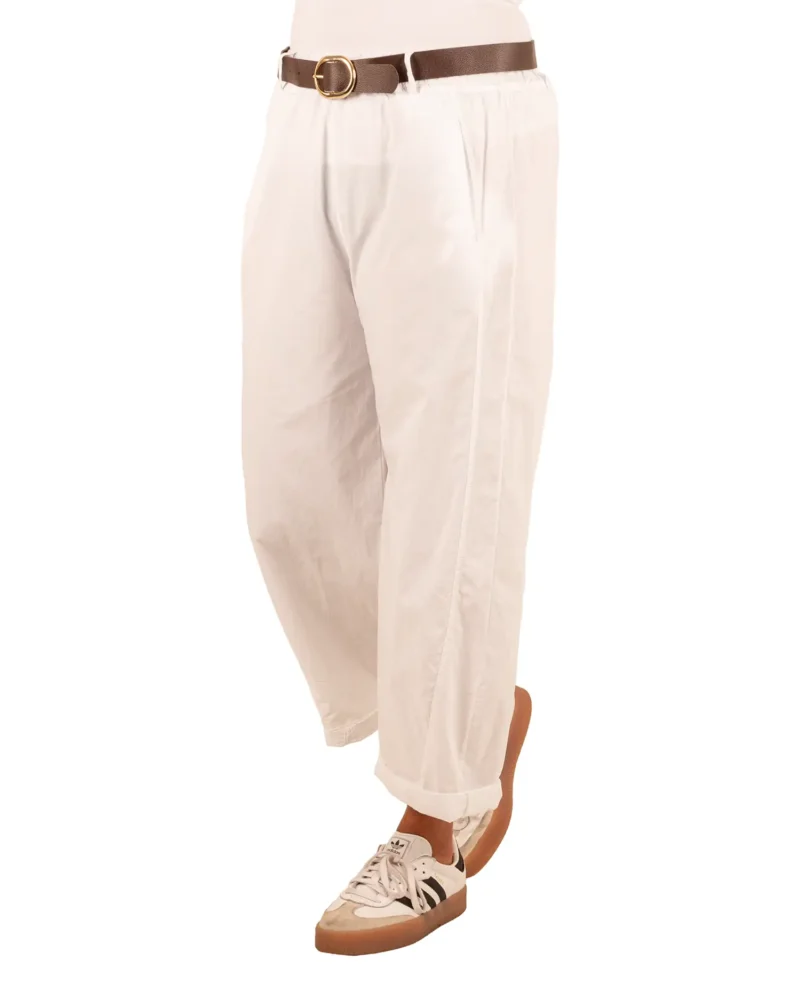Witte barrel broek van El-Vita - Afbeelding 2