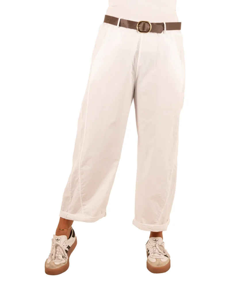 Witte barrel broek van El-Vita - Afbeelding 3