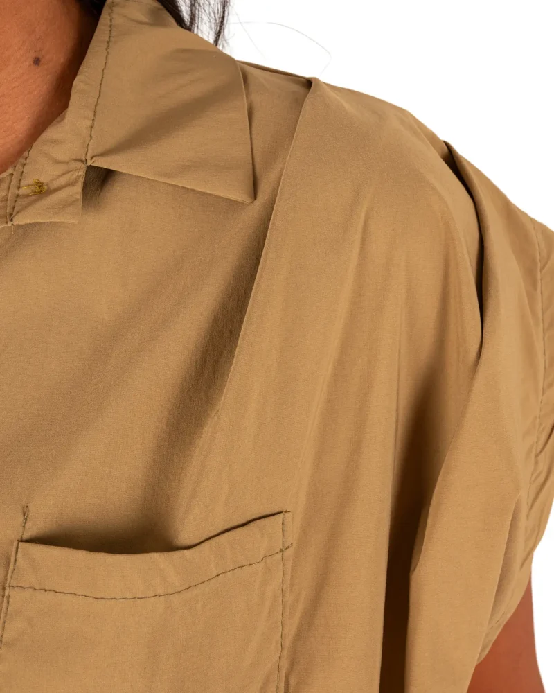 Lichtgroene mouwloze ballonblouse van El-Vita - Afbeelding 4