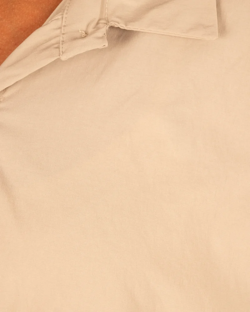 Beige oversized ballonblouse van El-Vita - Afbeelding 6