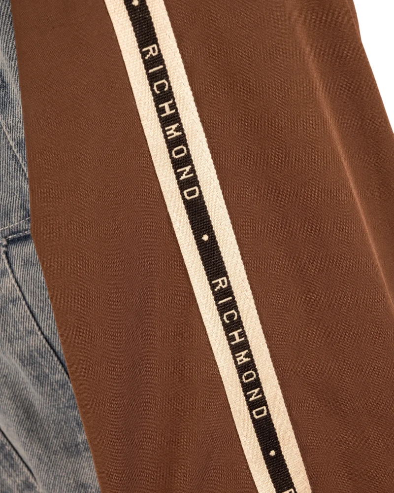 Jeans/bruin bomberjack van Lucy-H Studio - Afbeelding 6