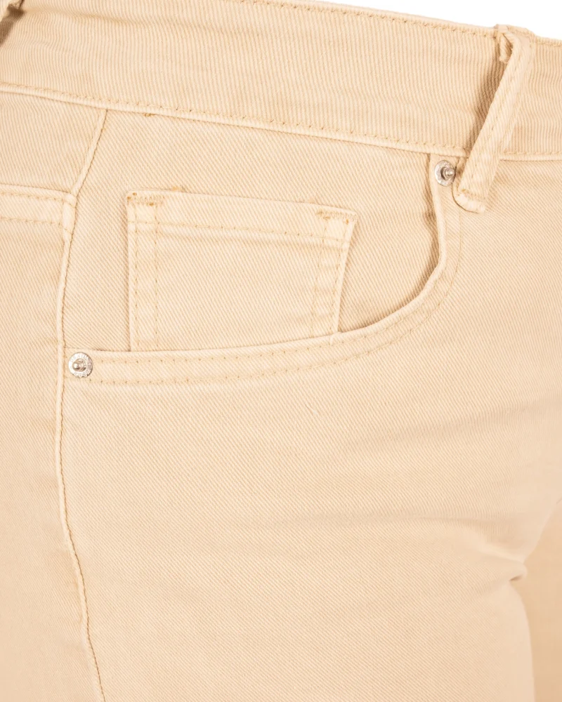 Beige high waist short van Norfy - Afbeelding 6