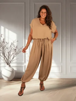 Camel ballonbroek van El-Vita