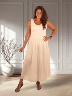 Beige hemdjurk van Kingstar