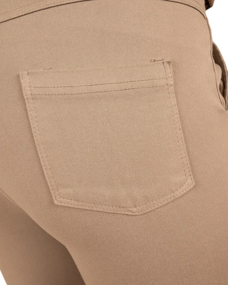 Grijsgroene stretch broek van Perla Nera - Afbeelding 6