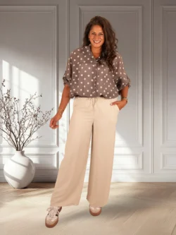 Beige broek van Frankel H.