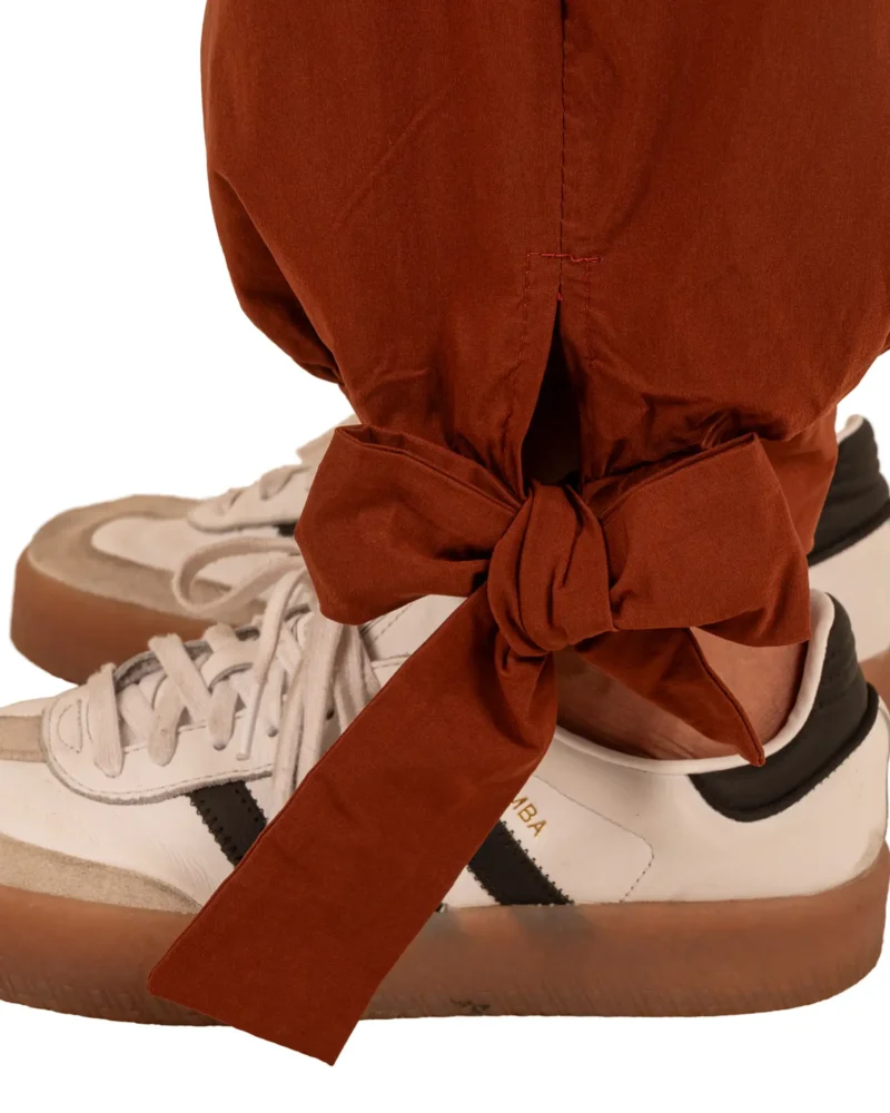 Brique barrel broek met strik van El-Vita - Afbeelding 5