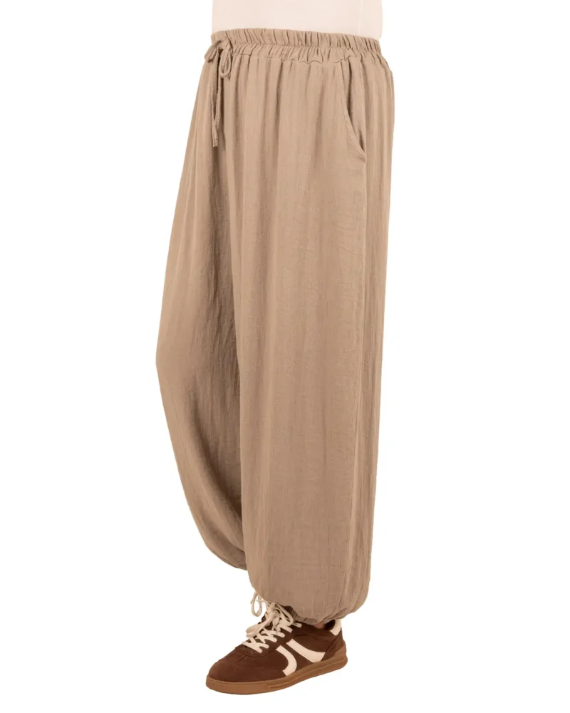 Taupe ballonbroek van El-Vita - Afbeelding 2