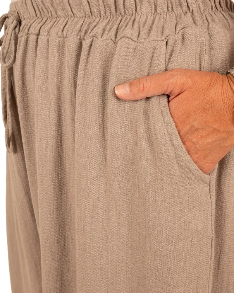 Taupe ballonbroek van El-Vita - Afbeelding 5