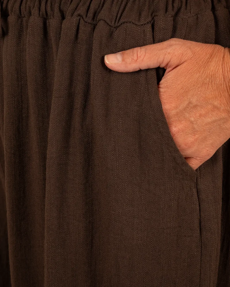 Donkerbruine ballonbroek van El-Vita - Afbeelding 5