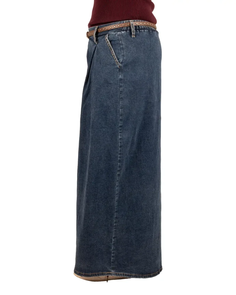 Blue wide leg jeans van Monday Afternoon - Afbeelding 5