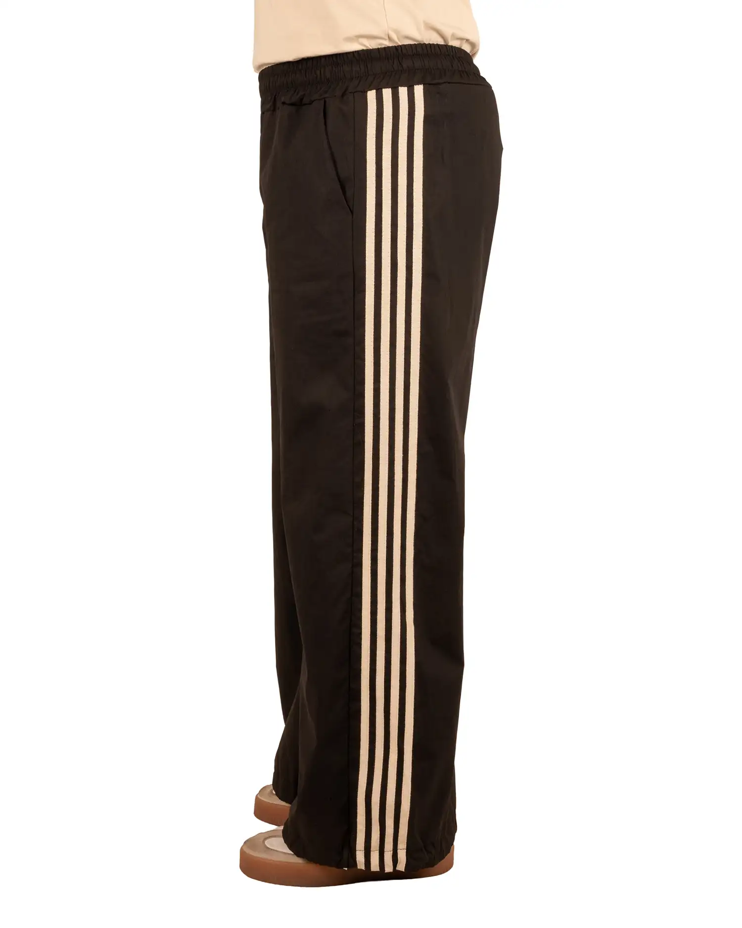 Zwarte broek/ballonbroek met strepen van El-Vita - Afbeelding 4