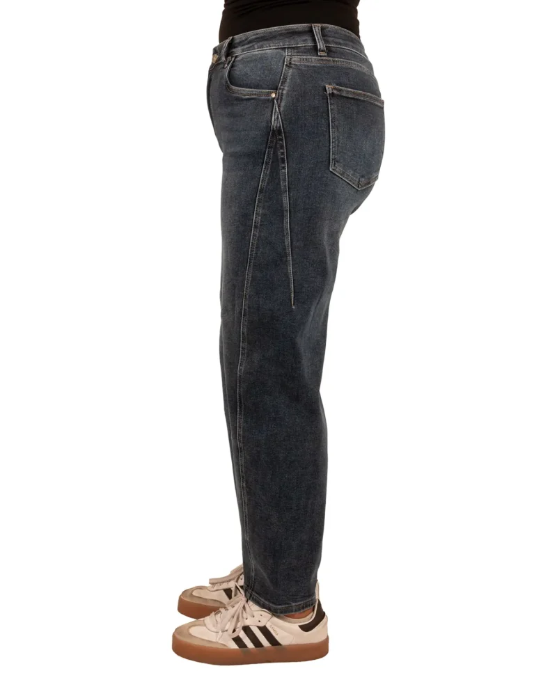 Dark blue balloon jeans van Hello Miss - Afbeelding 4