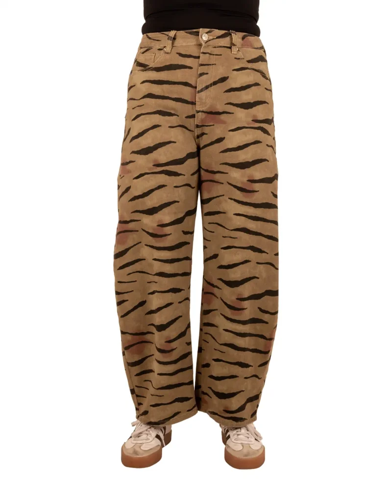 Camouflage print balloon jeans van Jewelly - Afbeelding 4