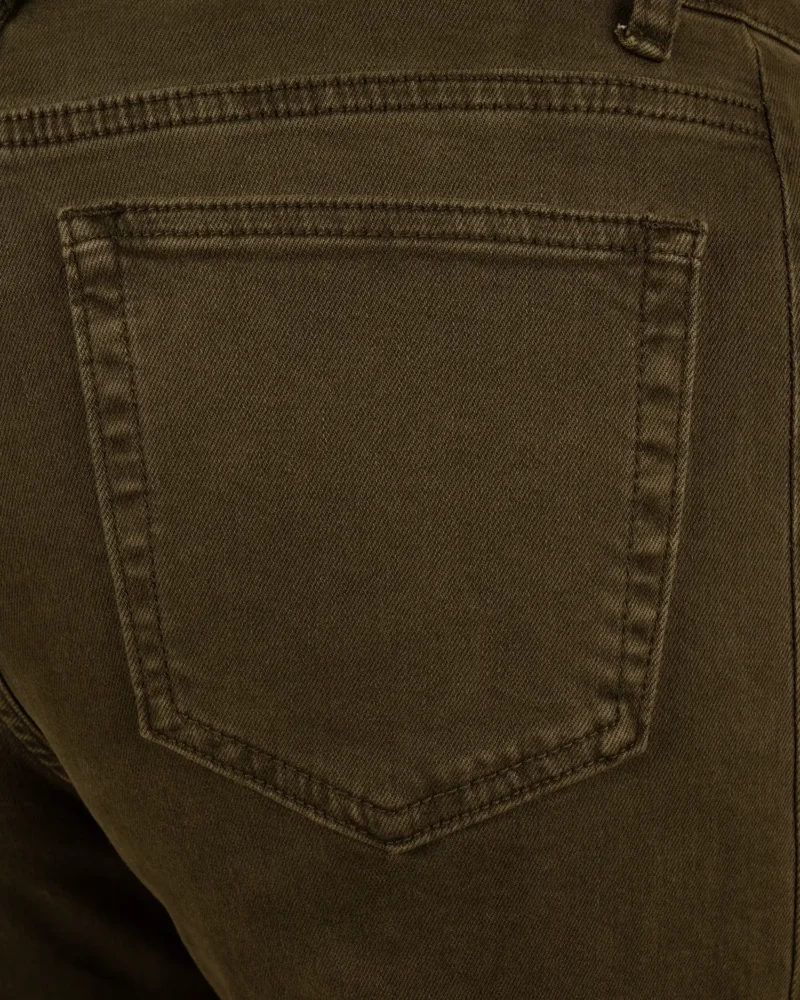 Groene barrel wide leg jeans van Savinni - Afbeelding 6