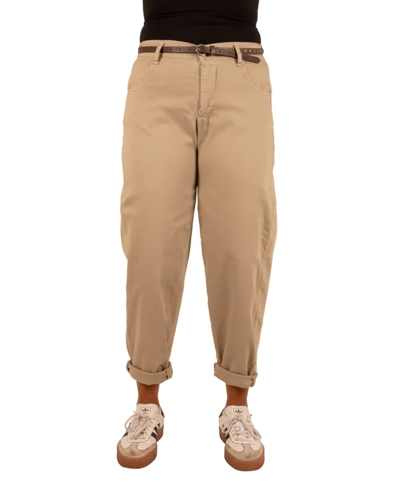 Beige balloon broek van Naiif - Afbeelding 3
