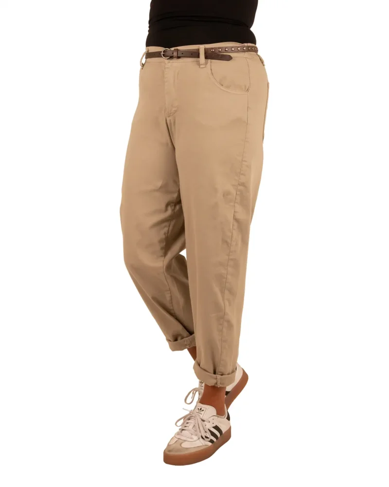 Beige balloon broek van Naiif - Afbeelding 2