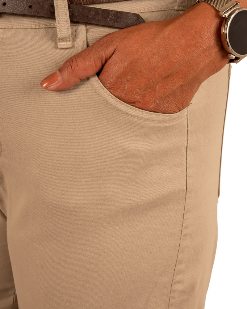 Beige balloon broek van Naiif - Afbeelding 5