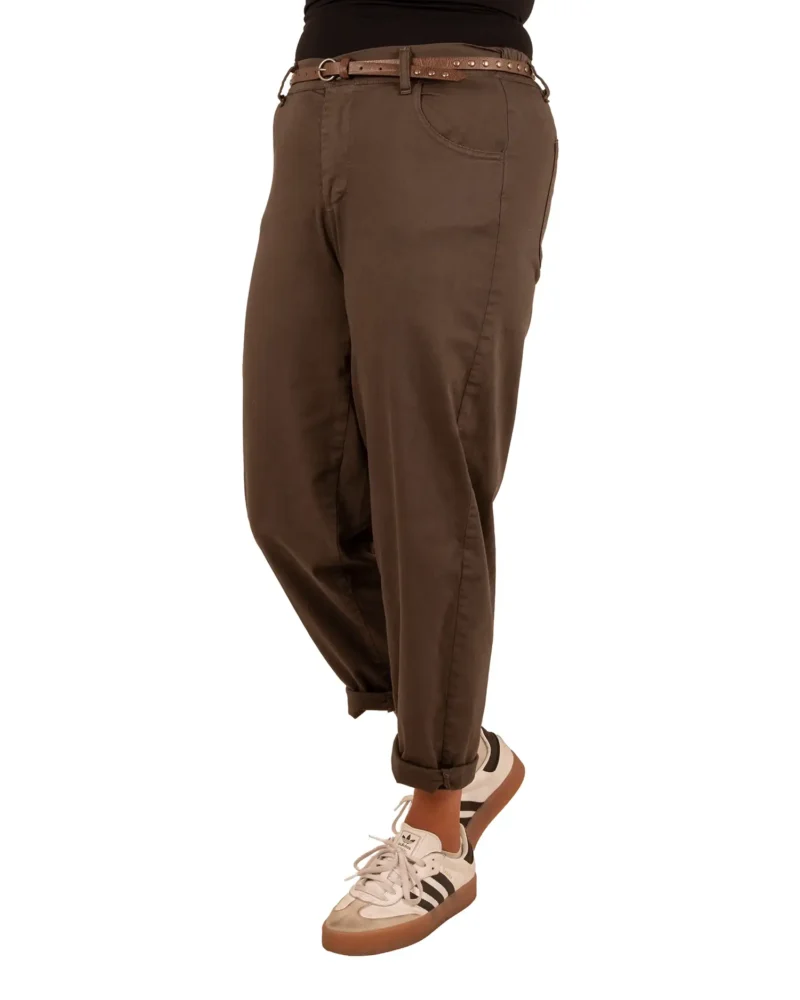 Donkerbruine balloon broek van Naiif - Afbeelding 2