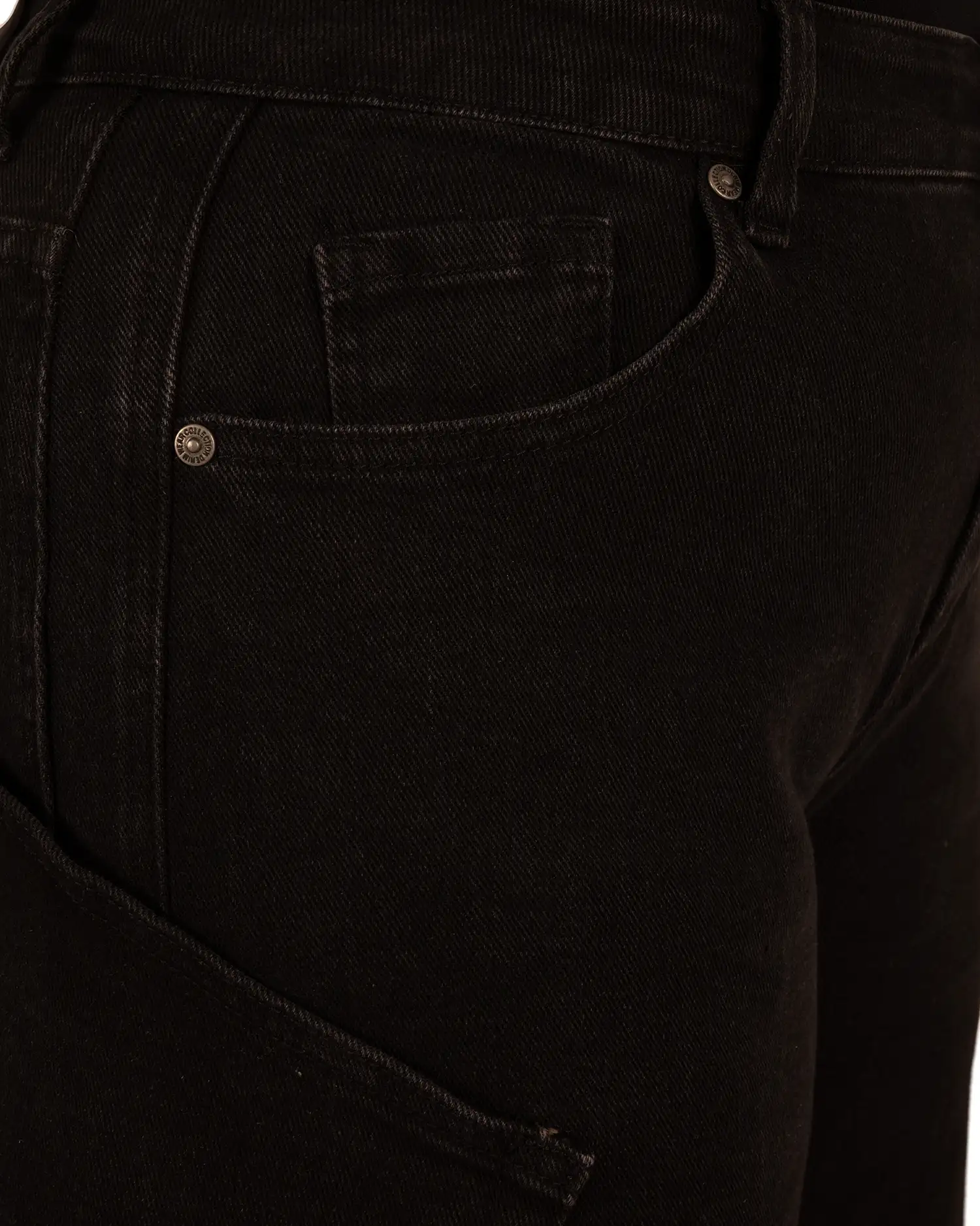 Zwarte jeans balloon fit van Marivy - Afbeelding 5
